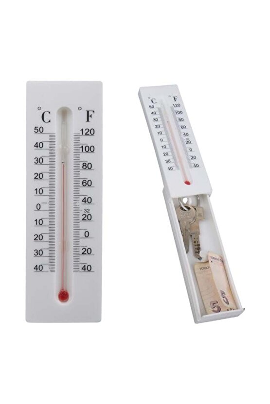 SN-24891 Dekoratif Gizli Bölmeli Termometre