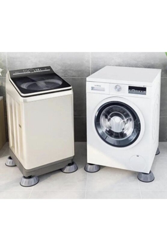 Çamaşır Makinesi Titreşim Engelleyici Aparat (4 Lü Set)