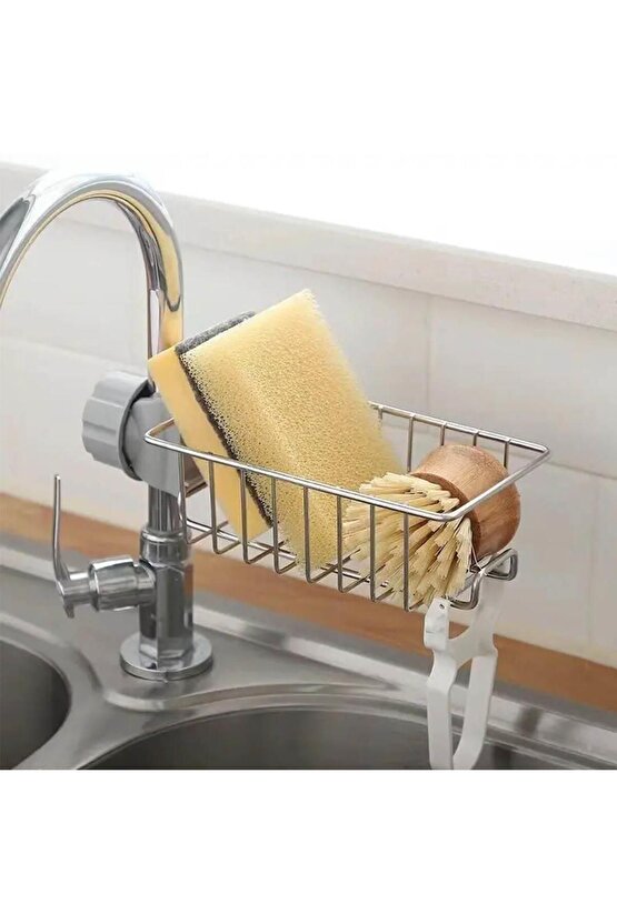 Sn-20462 Mutfak Ve Banyo Organizer Tek Kat Demir Raf