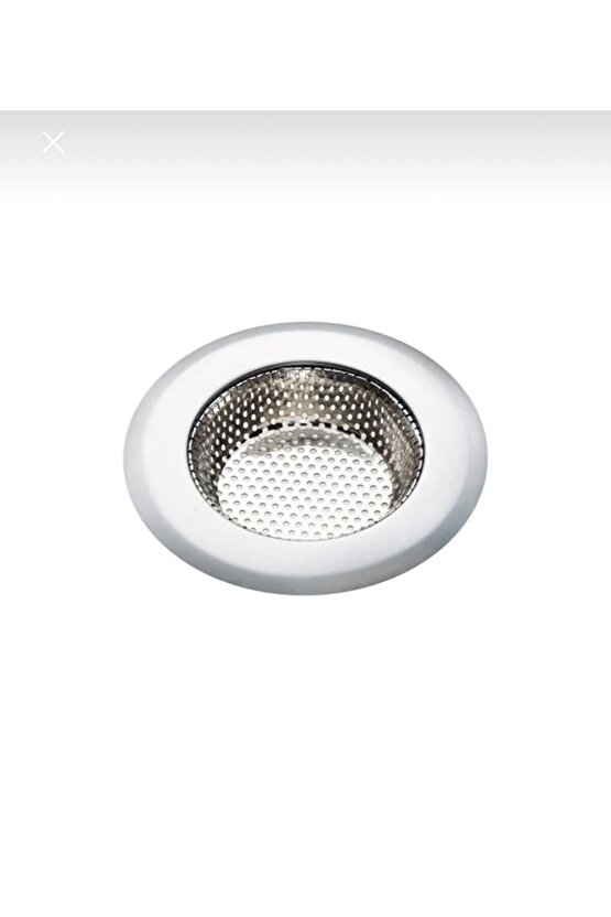 11.5 Cm (2 ADET) Büyük Boy Paslanmaz Çelik Yüksek Kaliteli Lavabo Süzgeci -Evye Süzgeç 11.5CM