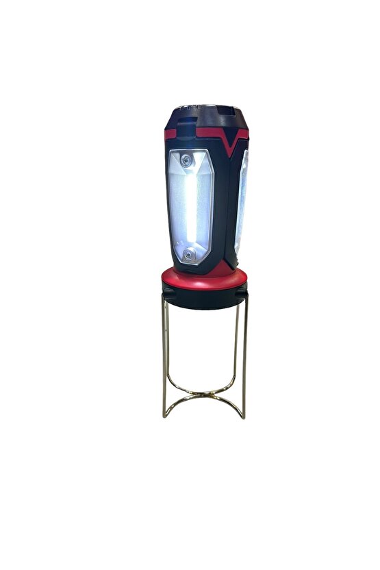 Powermaster Mx-8801 3xcob Led+ 3w Led Çok Fonksiyonlu Çalışma - Kamp Lambası