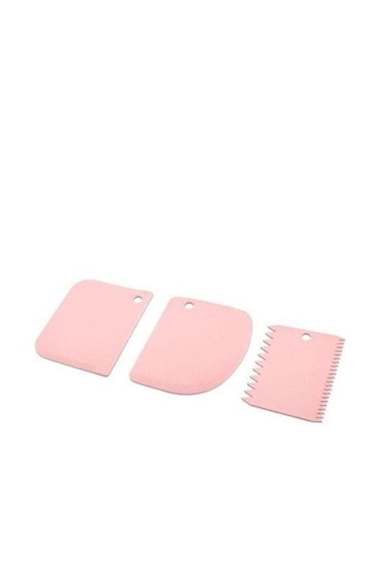 Hamur Kazıyıcı Kesici Dekoratör Set 3 lü Kp-101