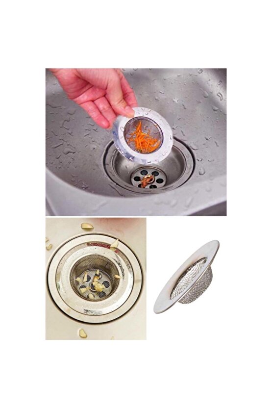 Lavabo Süzgeci,evye Süzgeci Paslanmaz Kararmaz