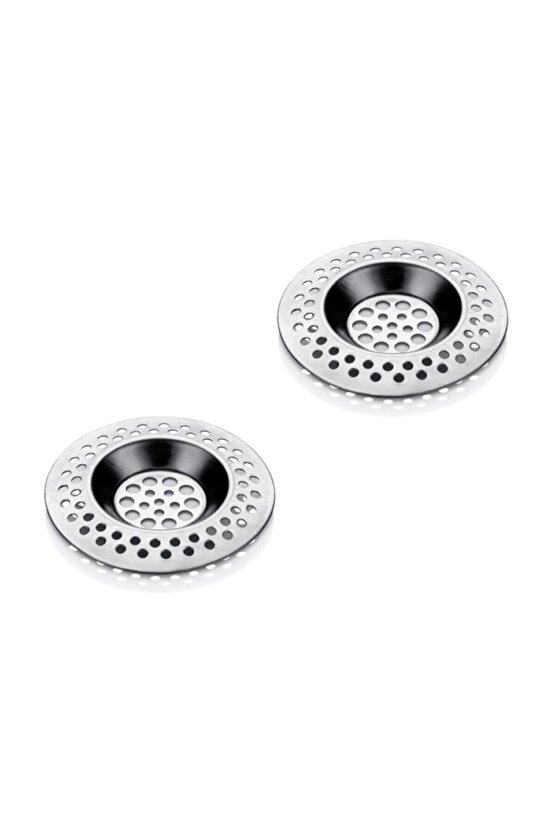 3li Metal Mutfak Lavabo Süzgeci Paslanmaz 3 Adet Evye 7 CM