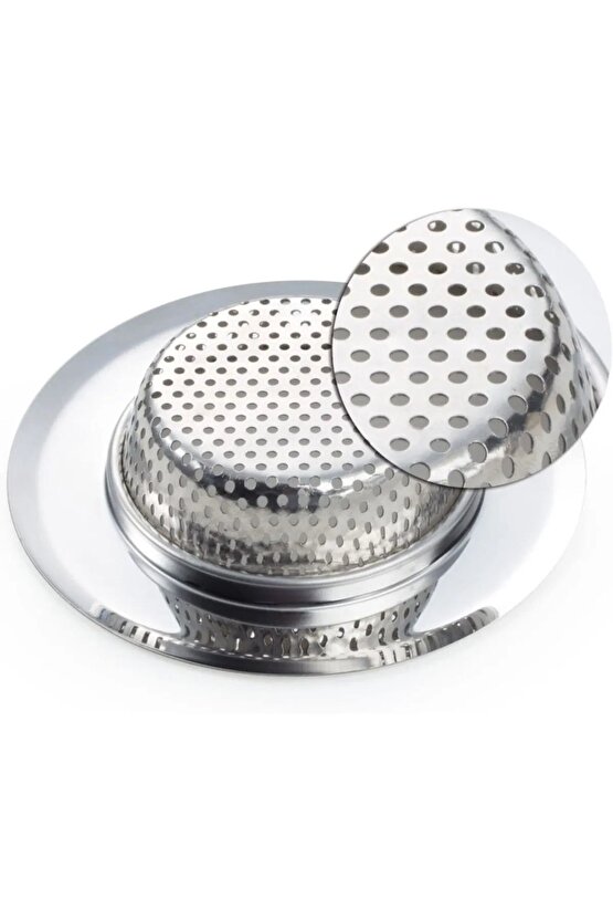 Paslanmaz Çelik Lavabo Süzgeci – 7.5 cm