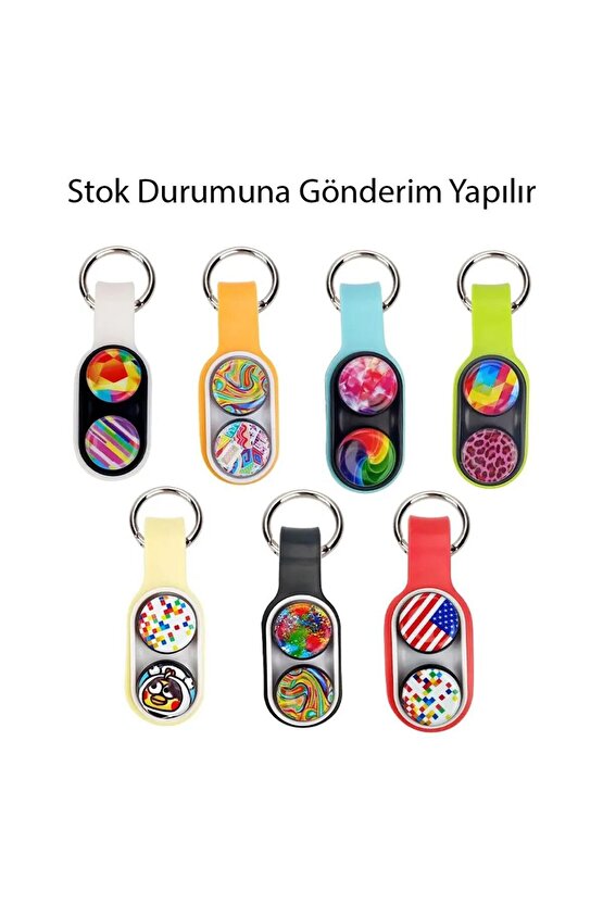 SUNUP SN-24271 POPPUCK TRİCK MAGNET FİDGET PARMAK STRES SPİNNER