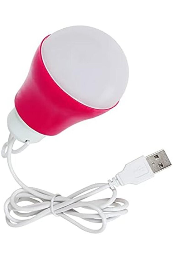 LED AMPUL 1 METRE USB KABLOLU 6 VOLT 5 WATT PM-12765 Yeni 990396