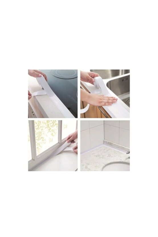 Su Sızdırmaz Geçirmez Bant Lavabo Küvet Kenar Bandı Küvet Duş 3,2 M X 1 Bant