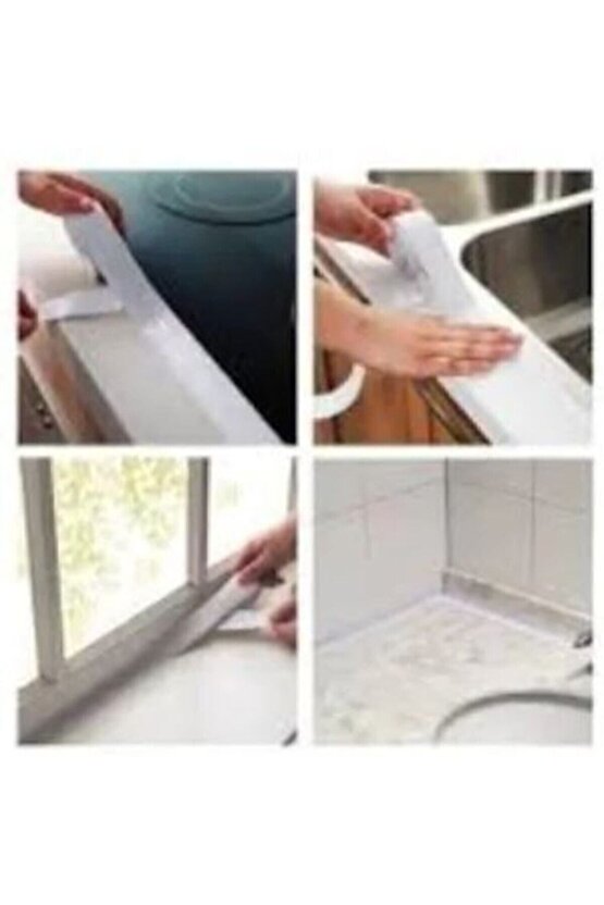 Su Sızdırmaz Geçirmez Tamir Bant Lavabo Küvet Kenar Mutfak Banyo
