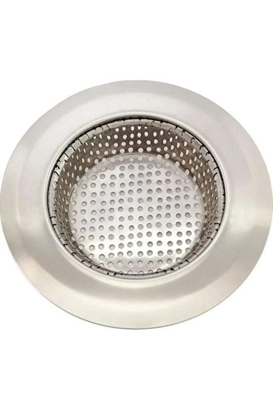 Çelik Lavabo Süzgeci, Lavabo Gider Süzgeci 7cm