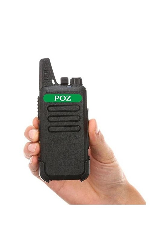 6 ADET Pmr 446 TÜRKÇE KONUŞAN El Telsizi Wln Kulaklık  Telsiz Tam Takım