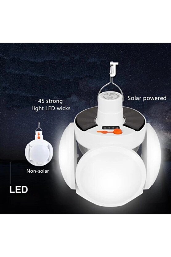 Solar 5 Kanatlı Kamp Lambası (4397)