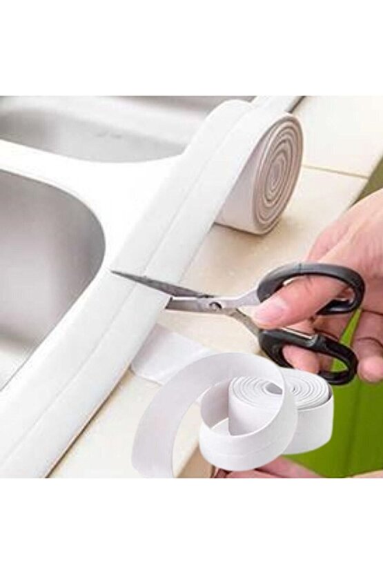 Su Sızdırmaz Banyo Mutfak Lavabo Küvet Izolasyon Şerit Bant (K0)