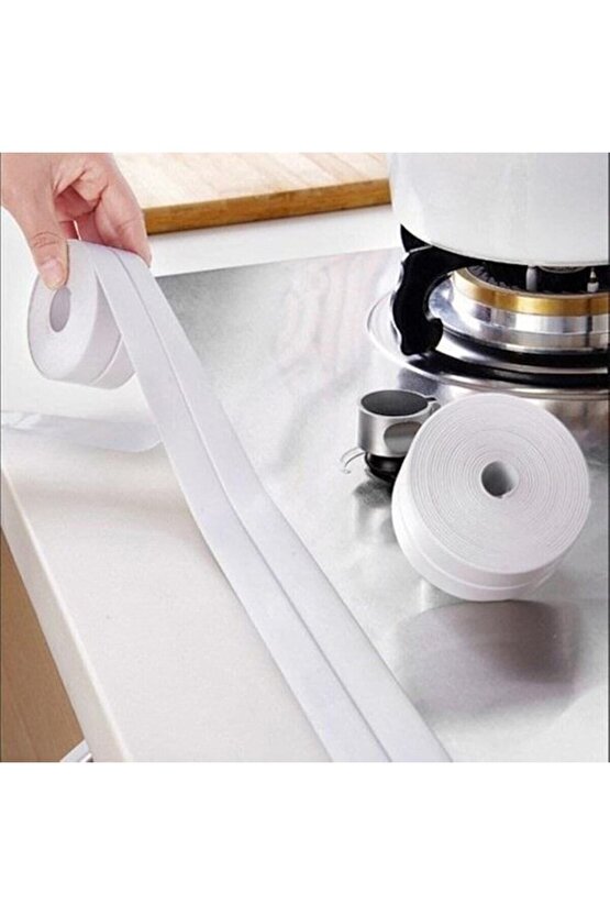 Su Sızdırmaz Banyo Mutfak Lavabo Küvet Izolasyon Şerit Bant (K0)