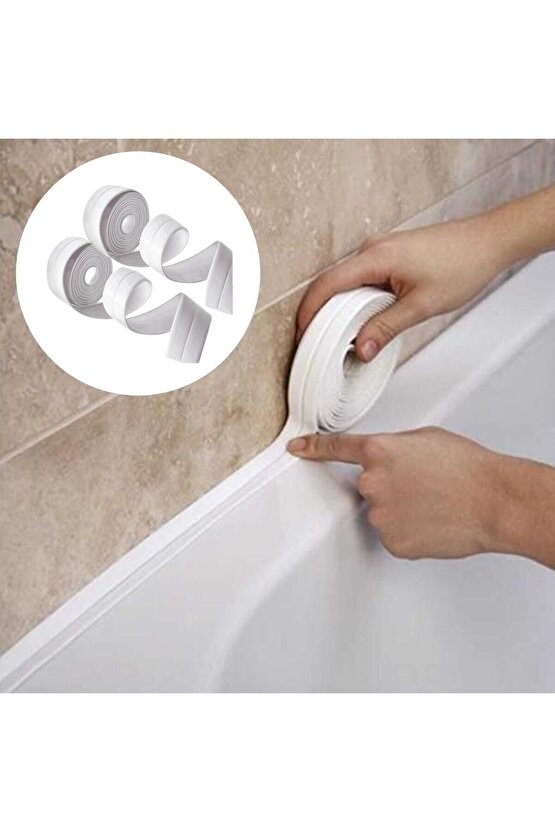 Su Sızdırmaz Banyo Mutfak Lavabo Küvet Izolasyon Şerit Bant (K0)