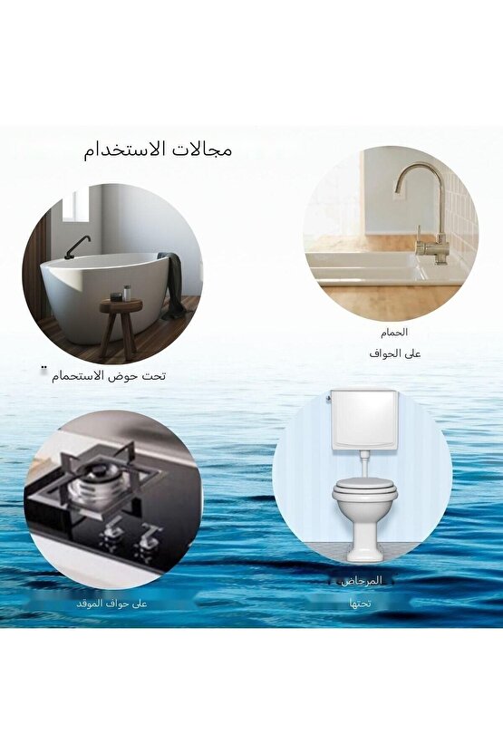 Su Sızdırmaz Banyo Mutfak Lavabo Küvet Izolasyon Şerit Bant (K0)
