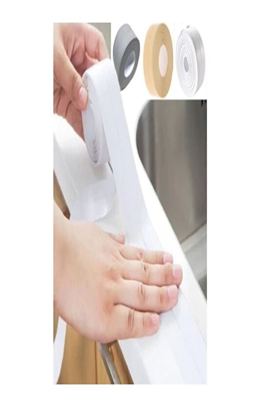 Su Sızdırmaz Geçirmez Bant Lavabo Küvet Kenar Bandı Küvet Duş 3,2 M