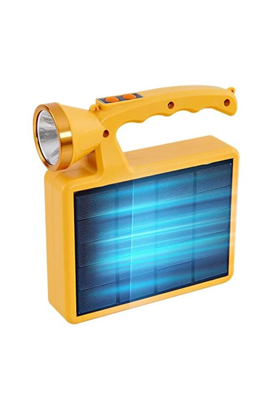 Solarlı Usbli Şarjlı Taşınabilir Kamp Feneri PM-16044