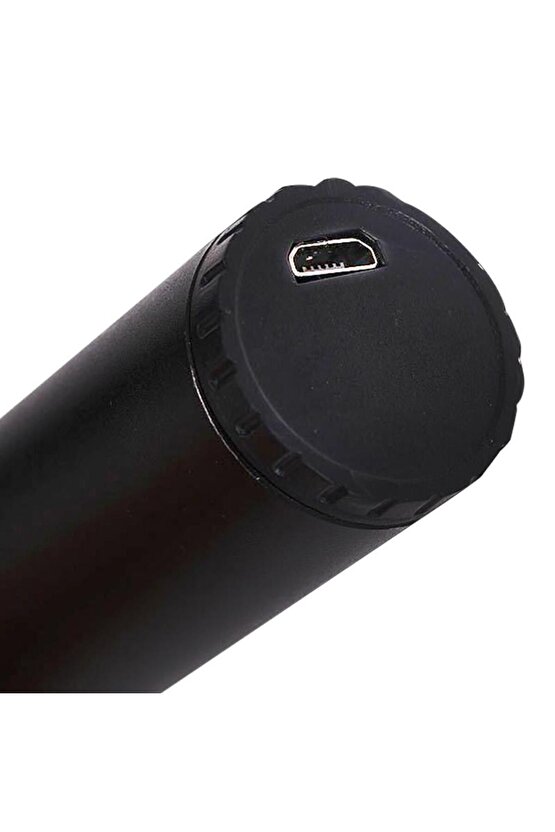Metal Flashlight Power Ledli Şarjlı El Feneri Pm-14621