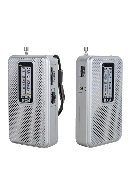 Rxy-Tenor Cep Tipi Mini Analog Radyo