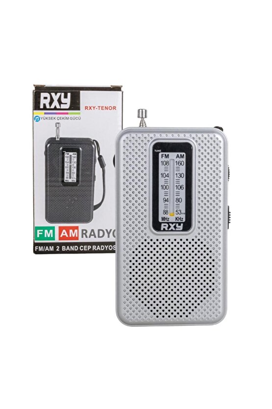 Rxy-Tenor Cep Tipi Mini Analog Radyo