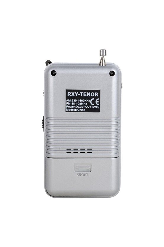 Rxy-Tenor Cep Tipi Mini Analog Radyo