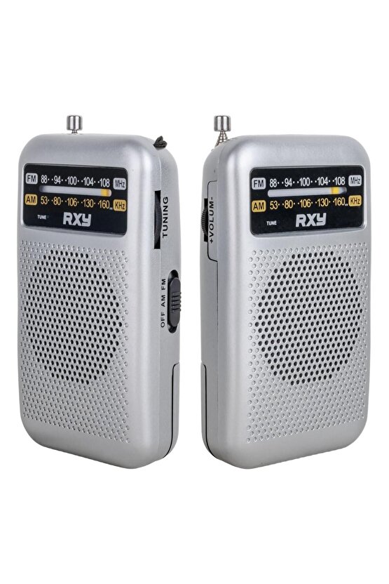 Art002 K01 Roxy Rxy-Soprano Cep Tipi Mini Analog Radyo Bernami Yeni