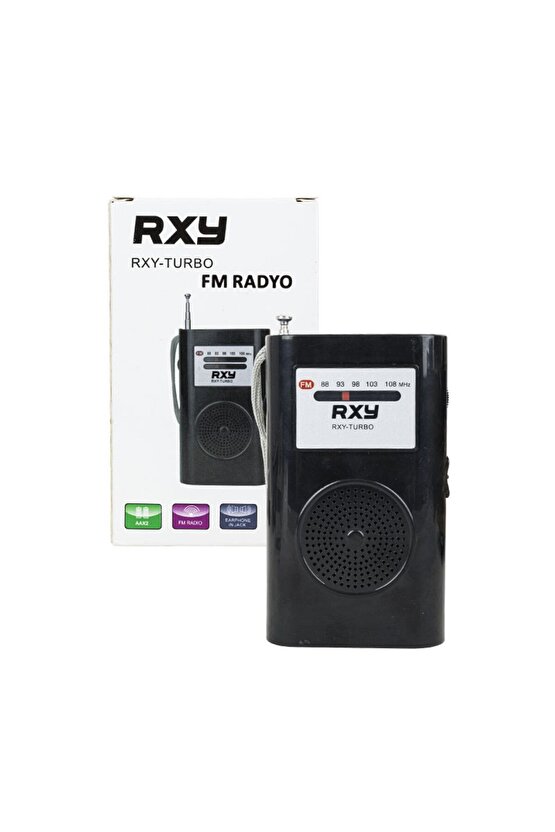 RXY-TURBO CEP TİPİ MİNİ ANALOG FM RADYO