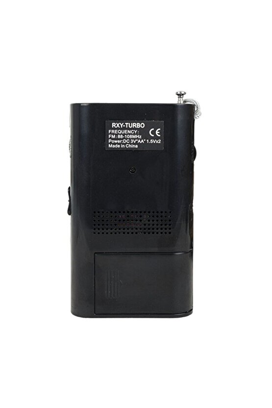 RXY-TURBO CEP TİPİ MİNİ ANALOG FM RADYO