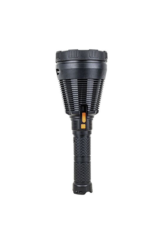 W5118 Süper Parlak - Pilli - Şarjlı - 4 Farklı Mod Seçenekli Battal Boy El Feneri