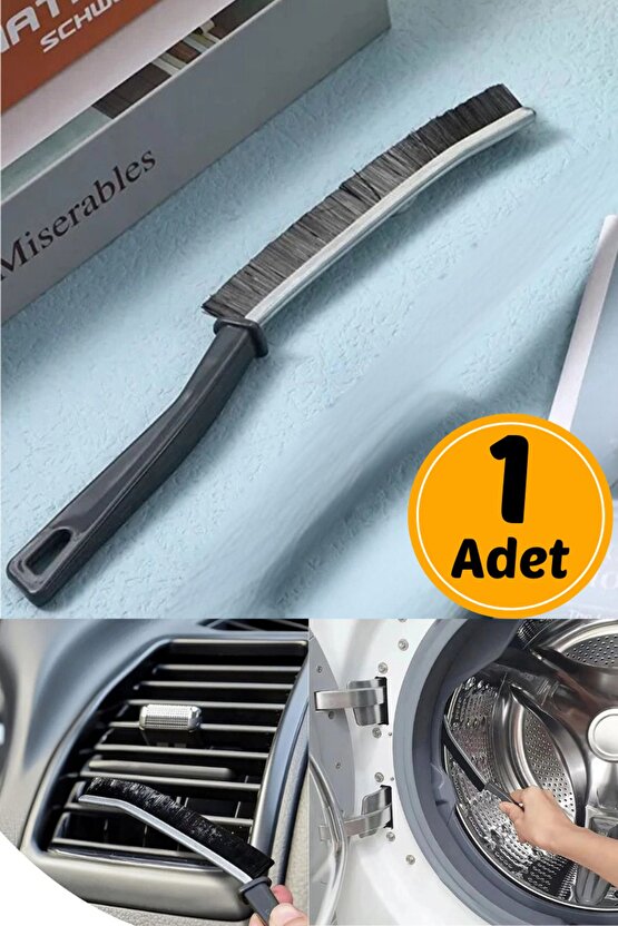 1 ADET Çok Amaçlı İnce Temizlik Fırçası  Derz Araları, Banyo, Mutfak, Lavabo Detay Temizleme Fırçası