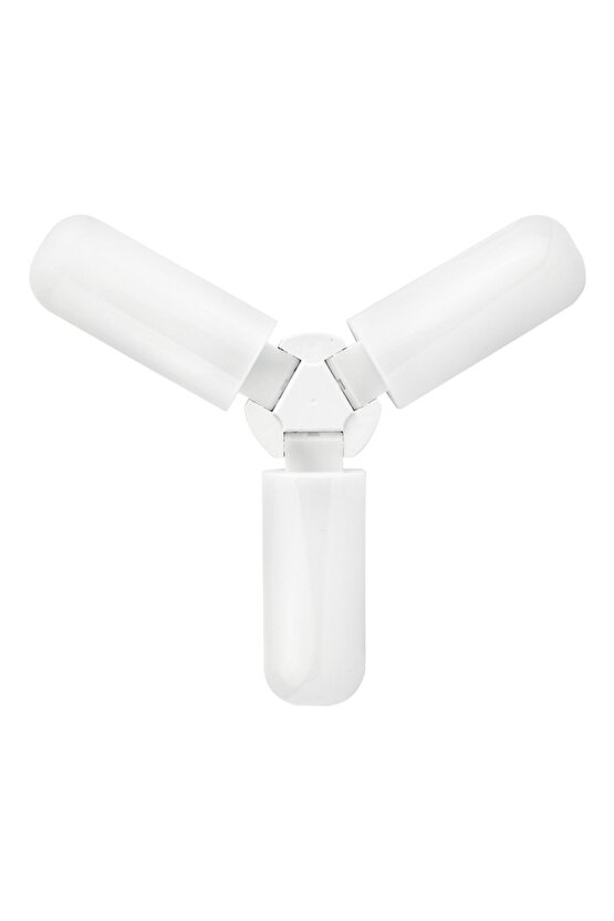 DXT POWERMASTER PM 14613 12 VOLT 60 WATT AKÜ MAŞALI 3 KOLLU PERVANE BEYAZ LED AMPUL