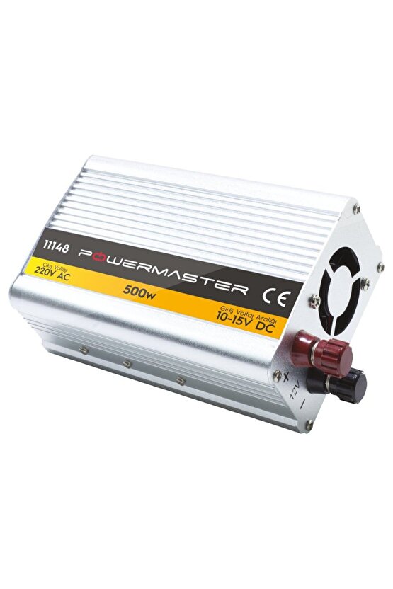 12 VOLT - 500 WATT MODIFIED SINUS INVERTER (10-15V ARASI-220V AC) (4767) - CBT8695-2750