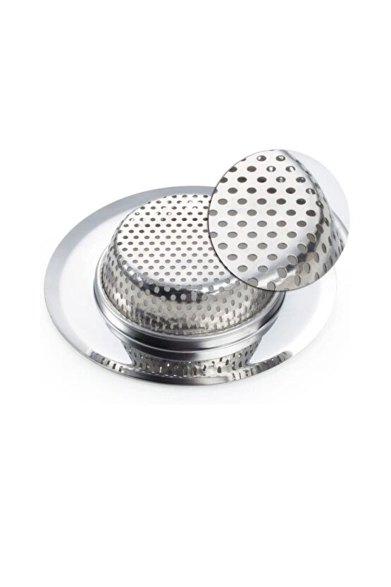 11.5 Büyük Boy Paslanmaz Çelik Lavabo Süzgeci Evye Süzgeci 11.5 Cm