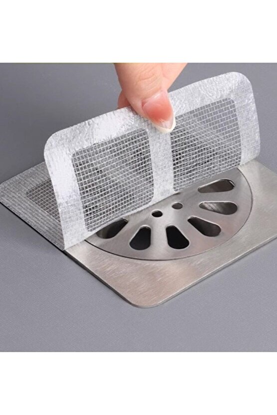 10 lu Lavabo Süzgeci Banyo Gider Süzgeci Sineklik Tamir Kiti Telli Gider Saç Toplayıcı