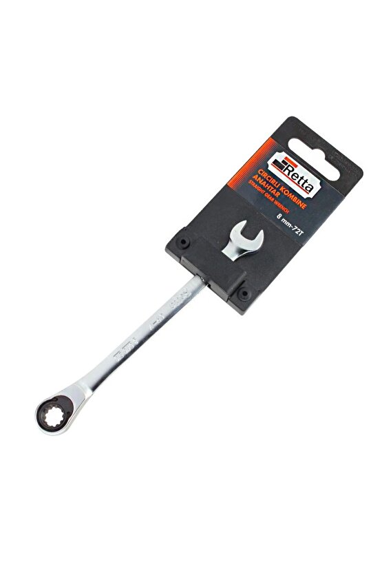 Retta Rca0208 8mm Cırcır Kombine Anahtar ( Lisinya )