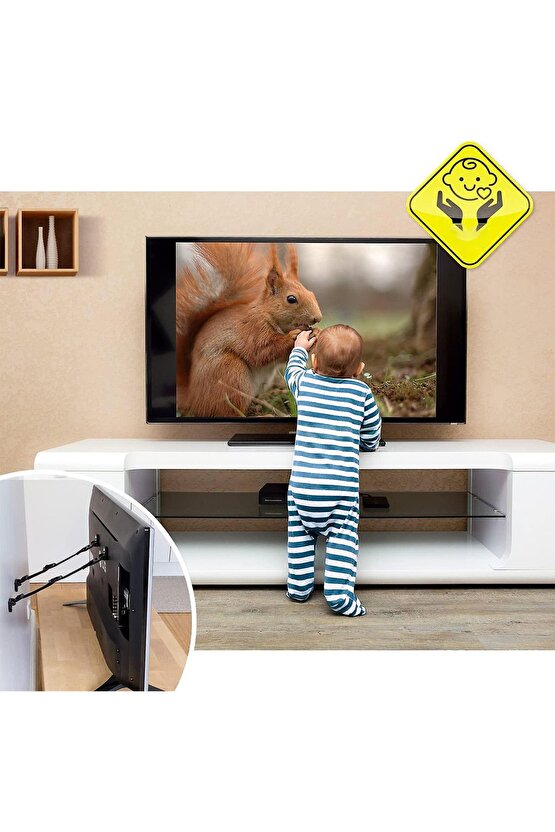 LCD GÜVENLİK KEMERİ (LCD VE BEBEK GÜVENLİK KEMERİ) Askı Aparatı