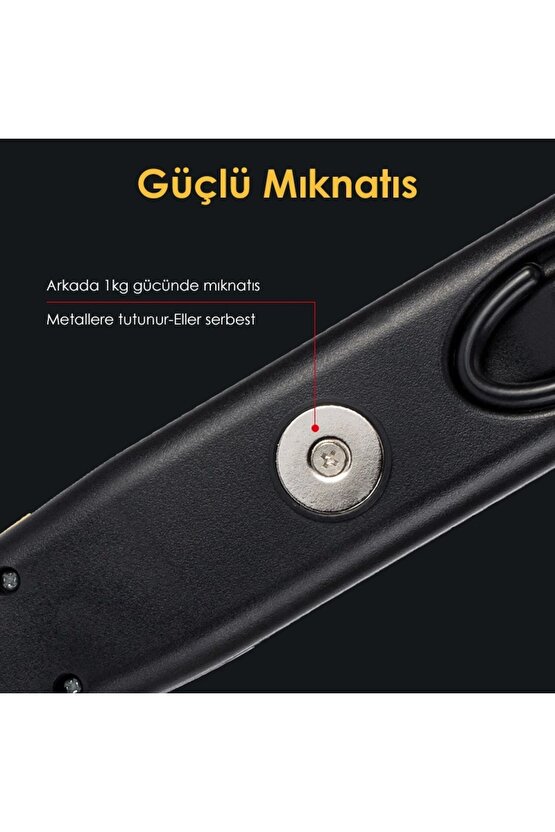 220 VOLT 7 METRE KABLOLU 100 LEDLİ SEYYAR ÇALIŞMA LAMBASI (4887)