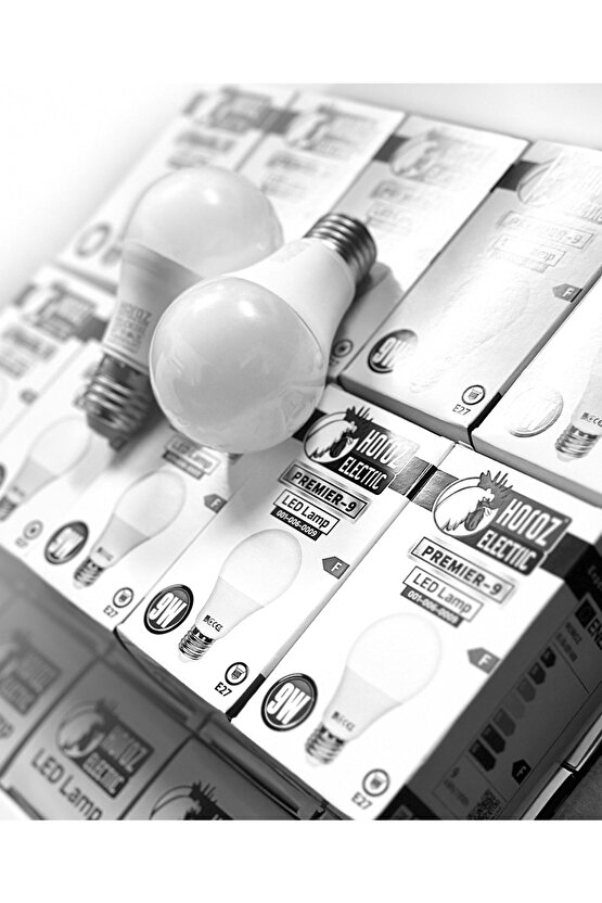 Horoz Aydınlatma 9 Watt Beyaz Led Ampül 10 Ad Fiyatıdır %80 Tasarruflu