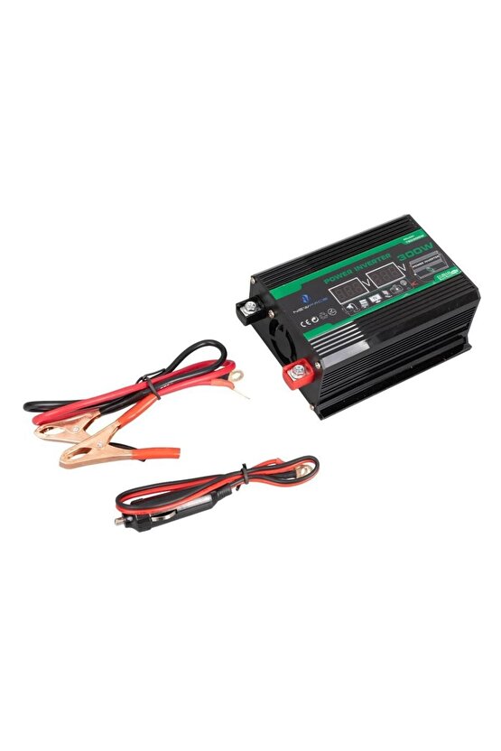 Newface TED300W Dijital Ekran 12Volt 300Watt Modified Sinus Power İnverter