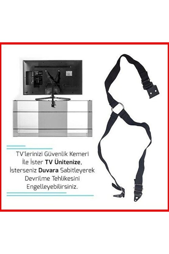 Lcd - Led Tv Bebek Ve Deprem Güvenlik Kemeri 15 - 75