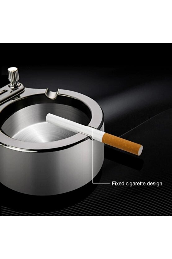Zippo Kibrit Çakmaklı Lüx Paslanmaz Küllük
