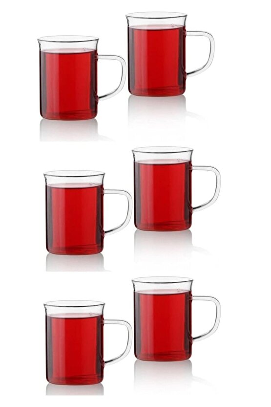 Borosilikat Cam Kupa,Isıya Dayanıklı Termisil Çay Ve Kahve Bardağı
