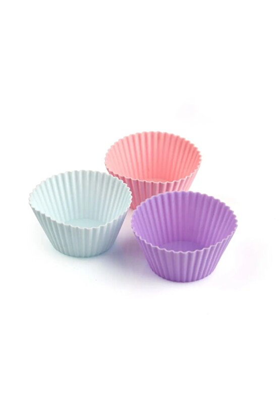 24li Muffin Kek Kalıbı - Mini Kek Kalıbı-Cupcake Kalıbı