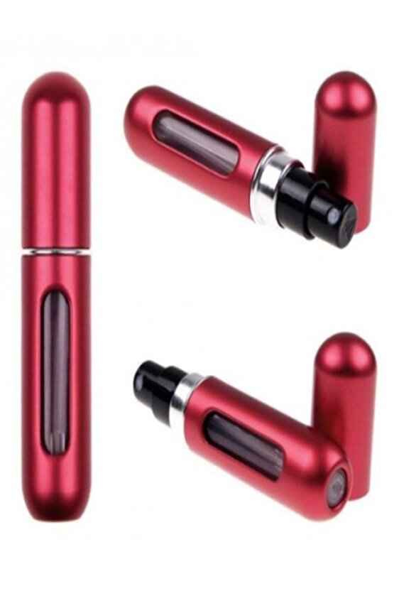 Mini Doldurulabilir Parfüm Şişesi Çanta İçi Boy ( Renk Seçimi Mevcut ) 5Ml