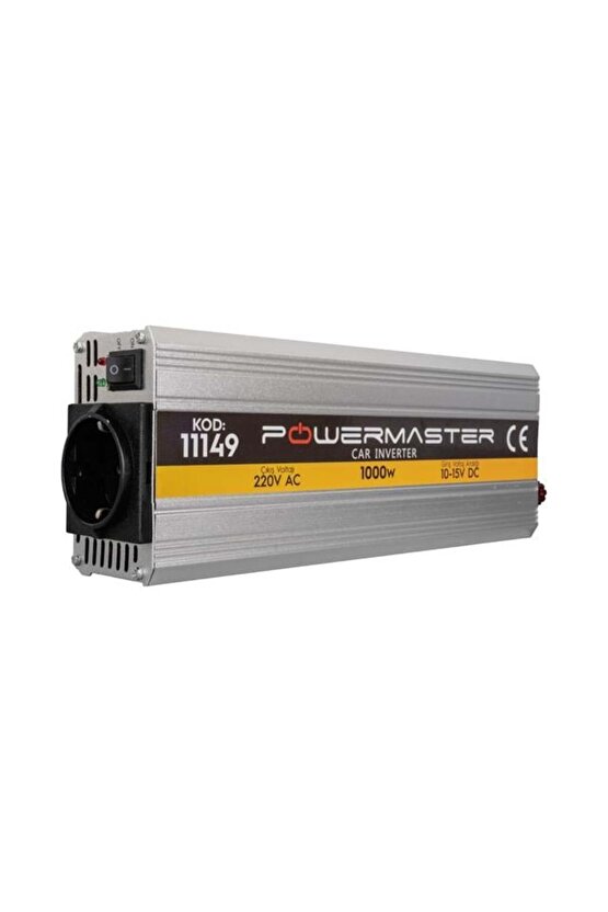 PM-11149 12 Volt 1000 Watt Modifiye Sinüs İnverter İnvertör