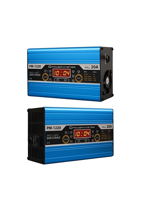Pm-1220 12 Volt Max 20 Amper Akü Şarj Cihazı