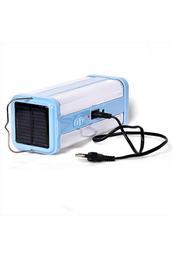 Hg-1664 80 Ledli Solarlı şarjlı Işıldak Kamp Lambası Solar Şarjlı