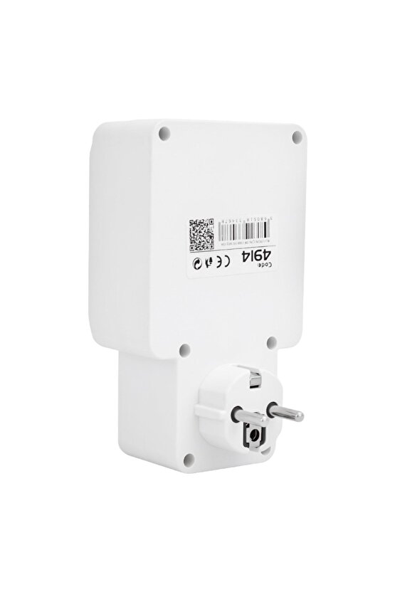 220 Volt 16 Amper Tekli Akım Korumalı Sigortalı Priz