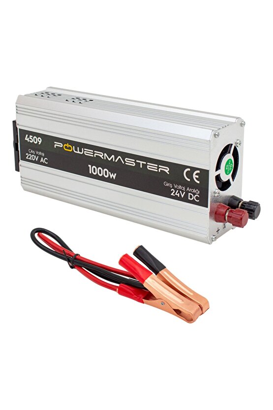 Powermaster Pm-4509 24 Volt 1000 Watt Modıfıed Sınus Inverter